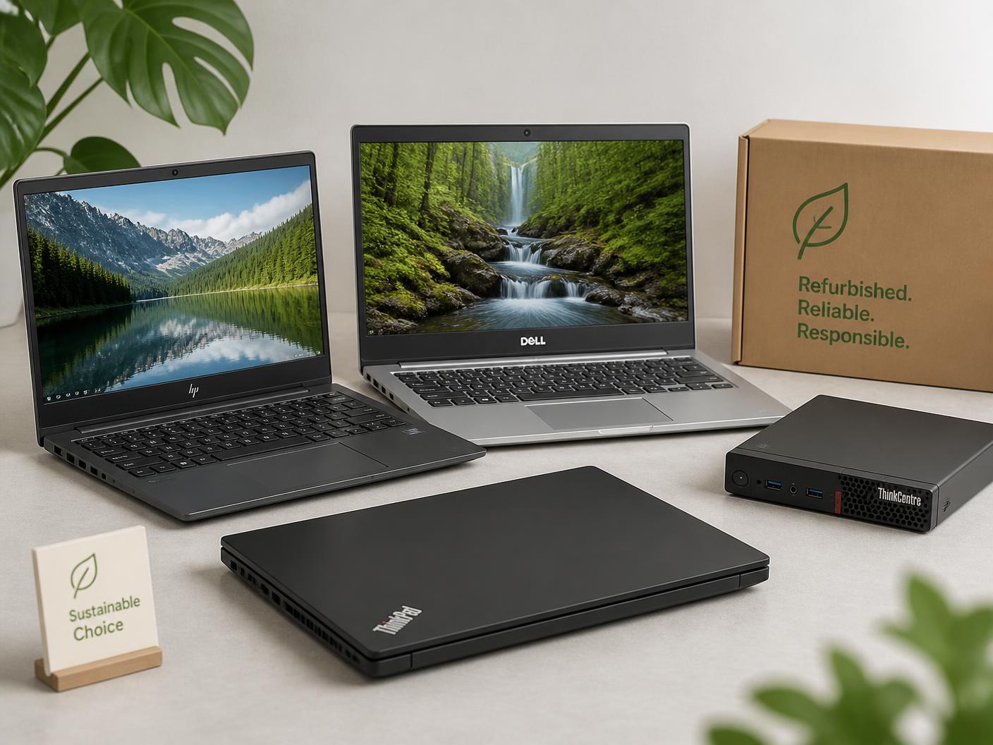 Notebook e mini PC rigenerati Renewy